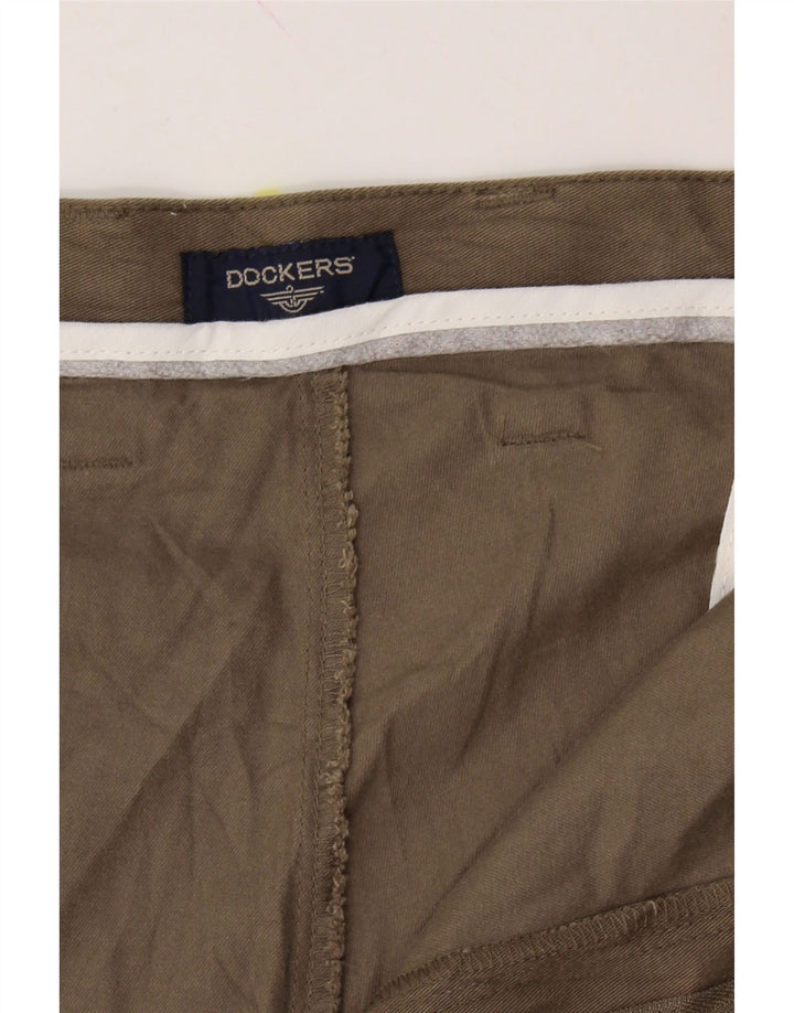 DOCKERS Mens Relaxed Fit Cargo Shorts W42 2XL Khaki Cotton Vintage Dockers and Second-Hand Dockers from Messina Hembry 