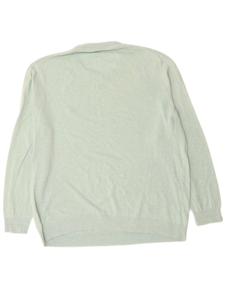 Suéter masculino LYLE & SCOTT com gola redonda 2XL algodão verde