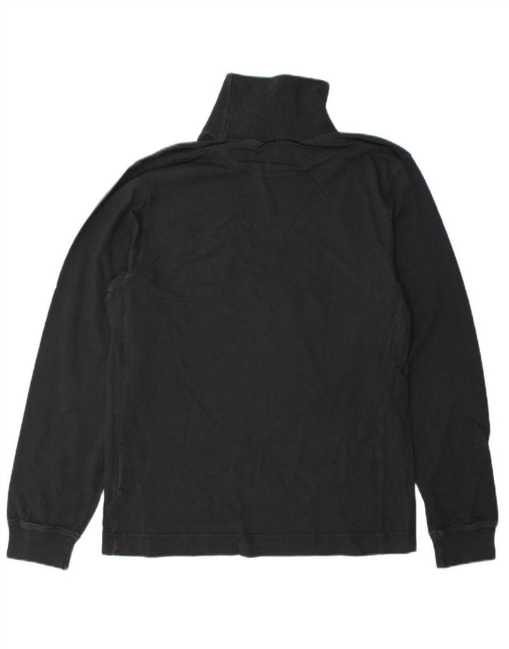 ADIDAS Mens Top Manga Longa Médio Algodão Preto