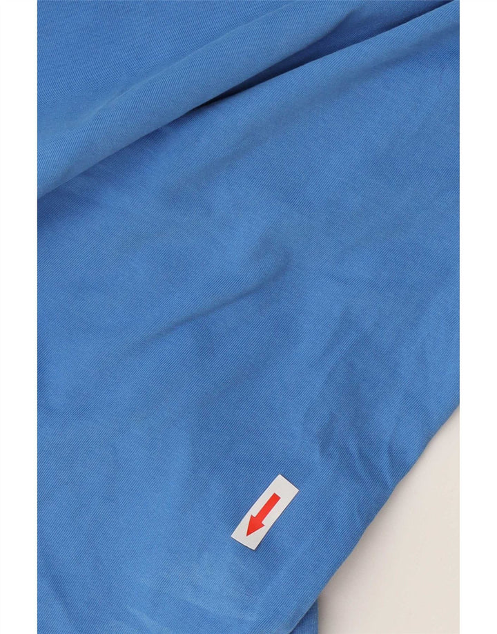 The North Face Camiseta Masculina Top Pequeno Algodão Azul