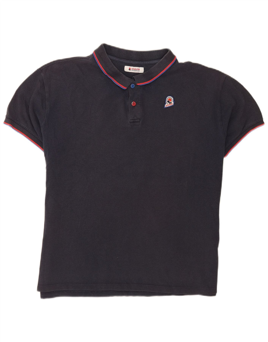 Camisa polo masculina Invicta 3XL algodão listrado azul marinho