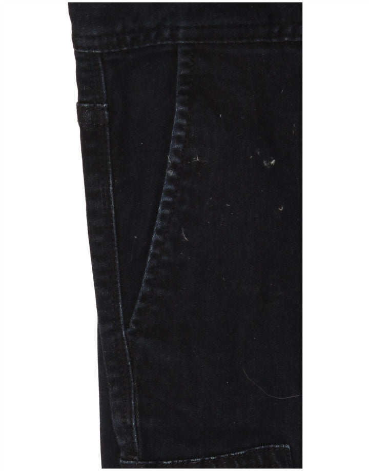 Jeans feminino Tommy Hilfiger Cargo Slim US 12 grande W34 L30 azul marinho algodão