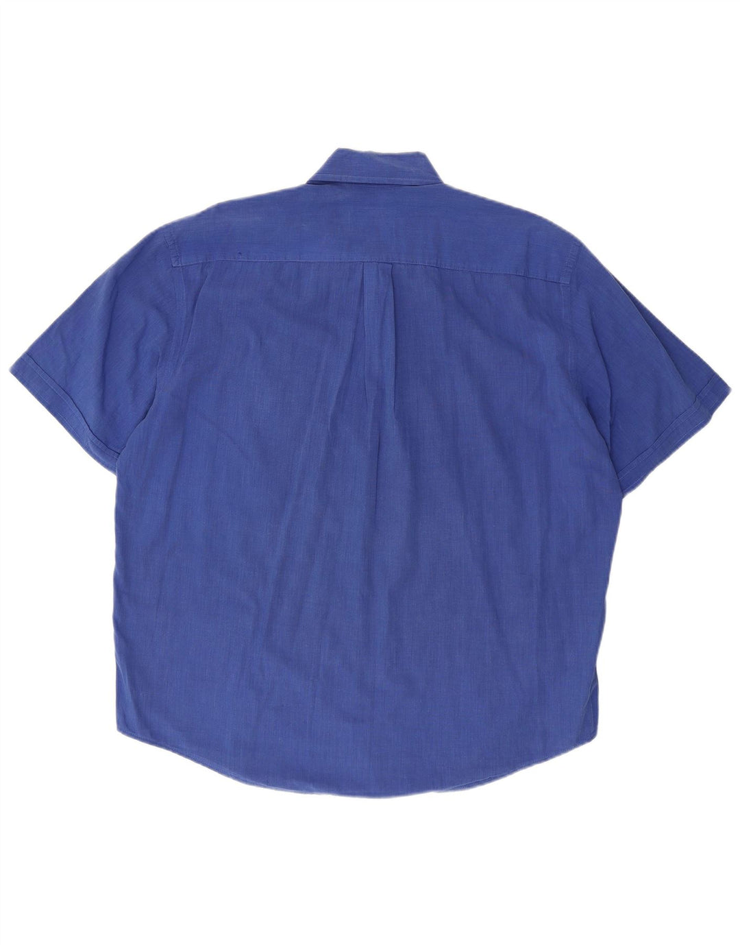 Camisa masculina de manga curta Sergio Tacchini grande algodão azul