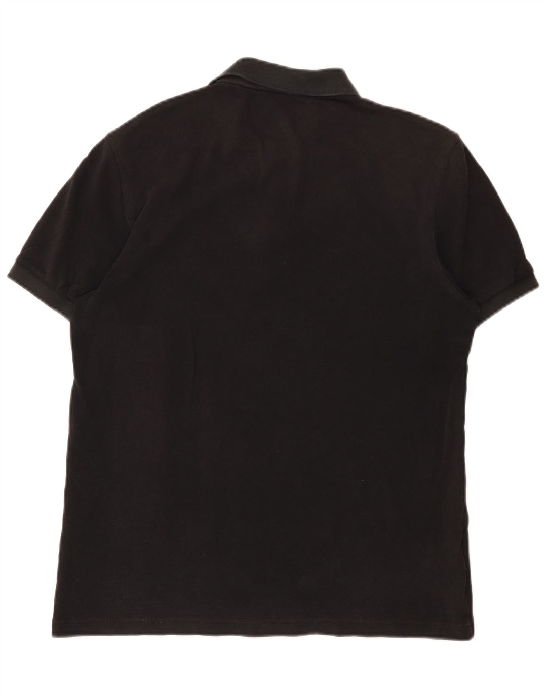 Camisa polo masculina Fred Perry de algodão preto médio
