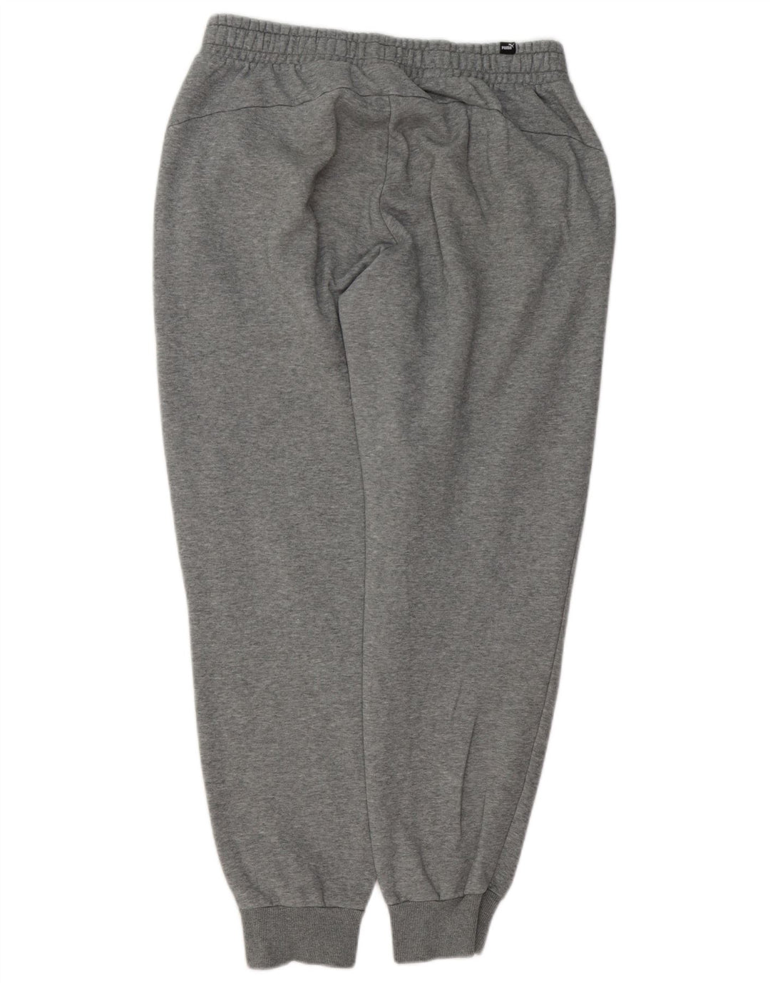 Calça de treino masculina PUMA joggers grande algodão cinza