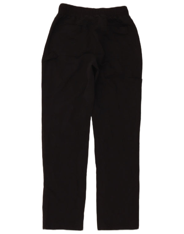 Calças cargo retas femininas Dickies XS W26 L28 poliéster preto