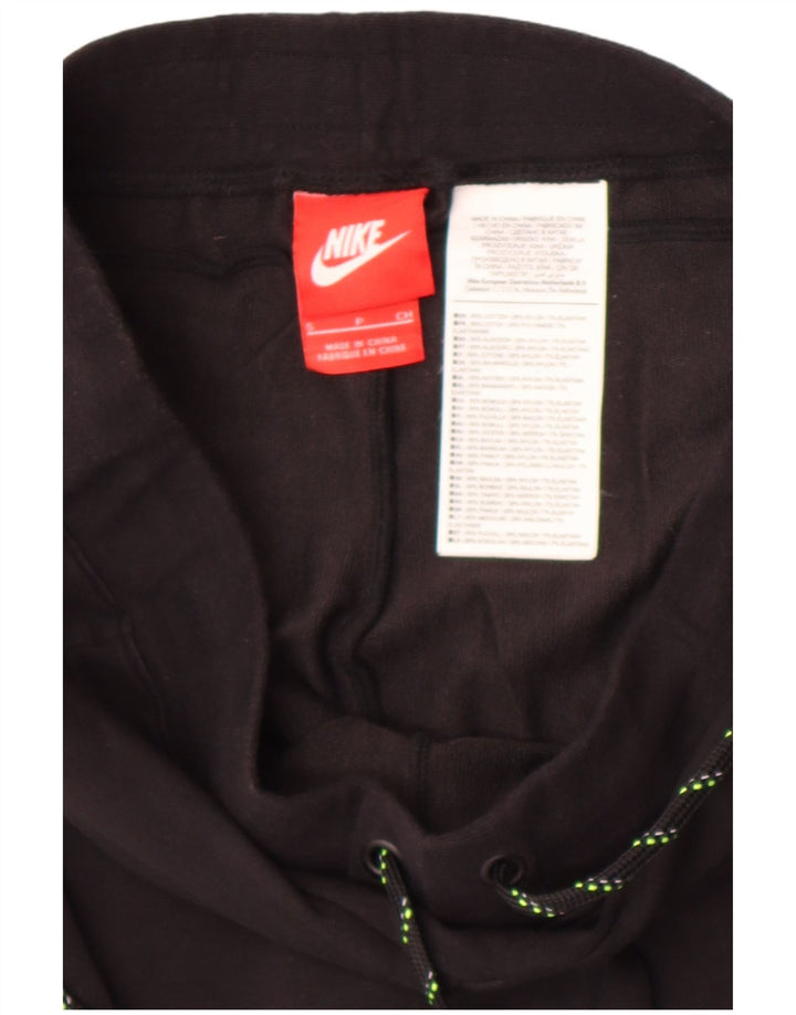 Leggings Nike Feminino UK 10 Pequeno Algodão Preto