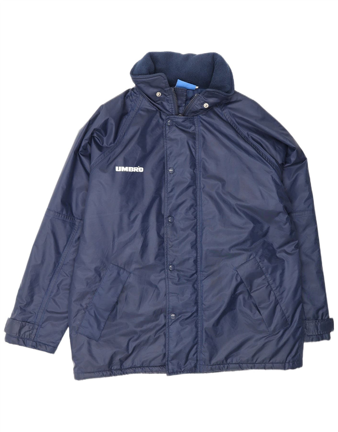 Jaqueta corta-vento masculina UMBRO UK 38 poliamida azul marinho médio