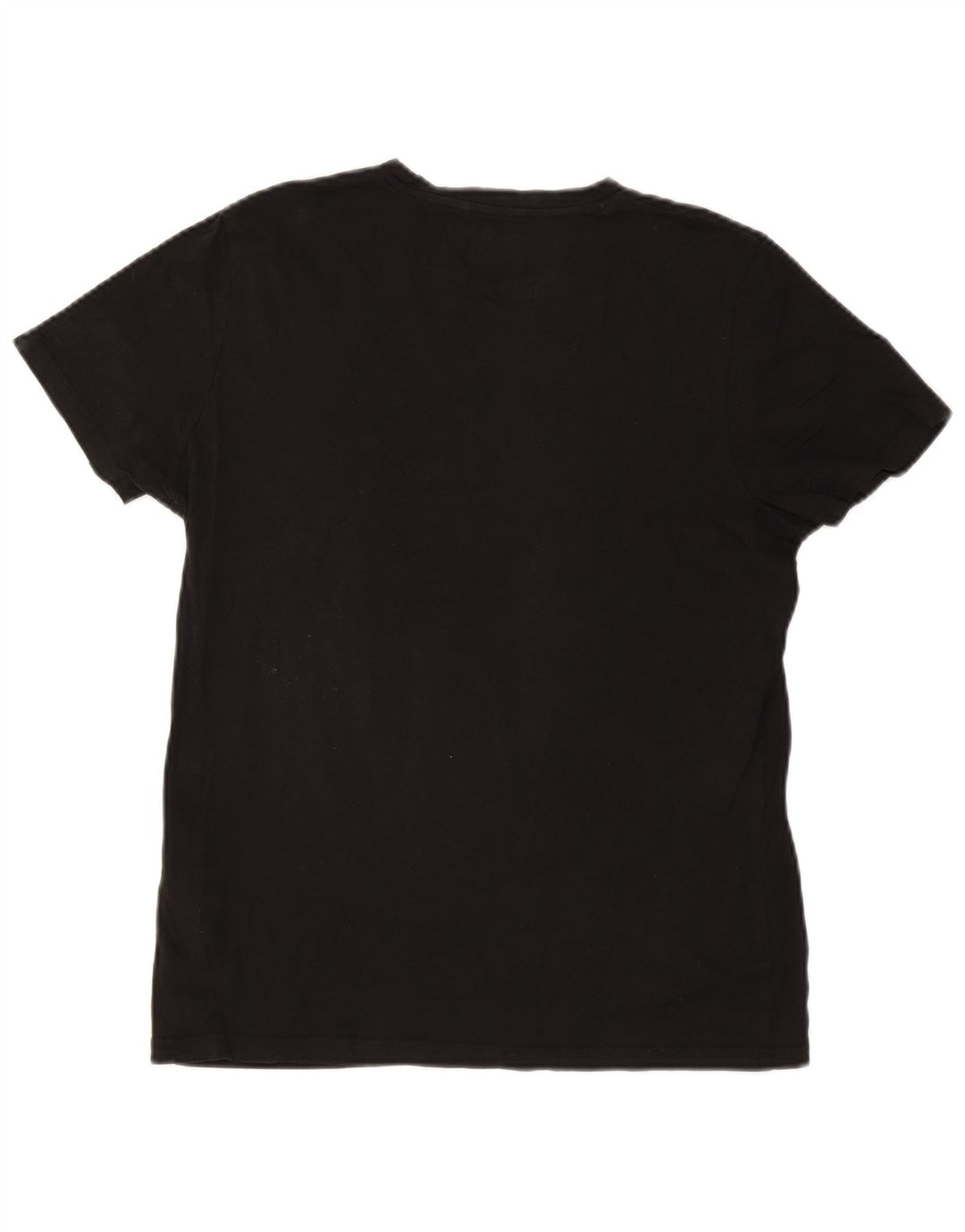 Camiseta masculina Jack & Jones Top médio algodão preto