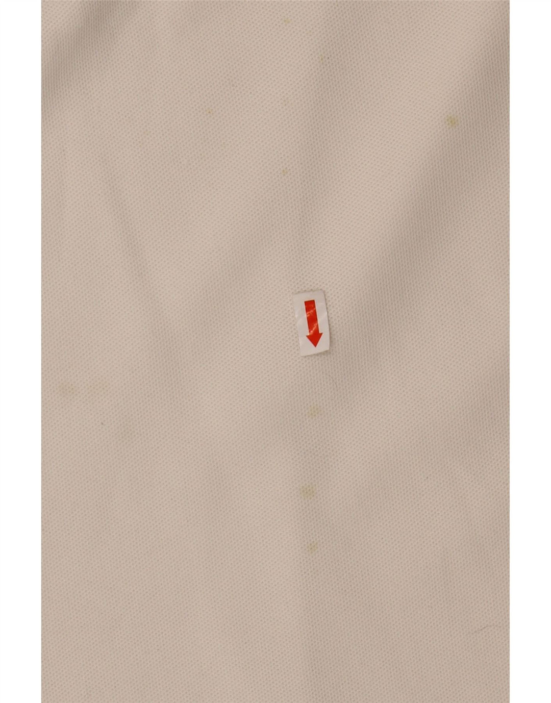 Camisa polo masculina LOTTO Reino Unido 42/44 XL branco colorblock poliéster