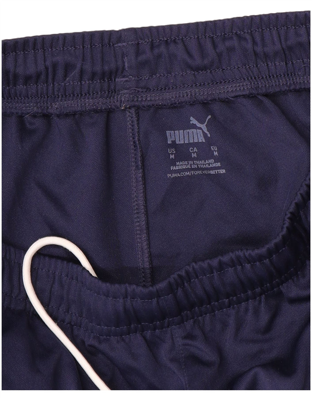 Calça de treino masculina Puma Joggers médio azul marinho