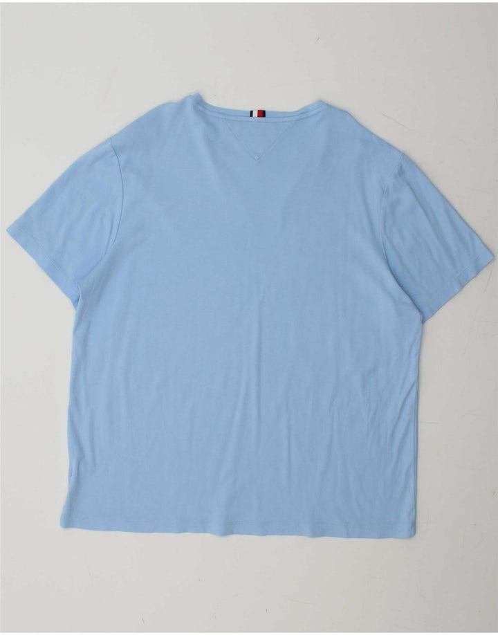 TOMMY HILFIGER Camiseta masculina Top 2XL Algodão Azul