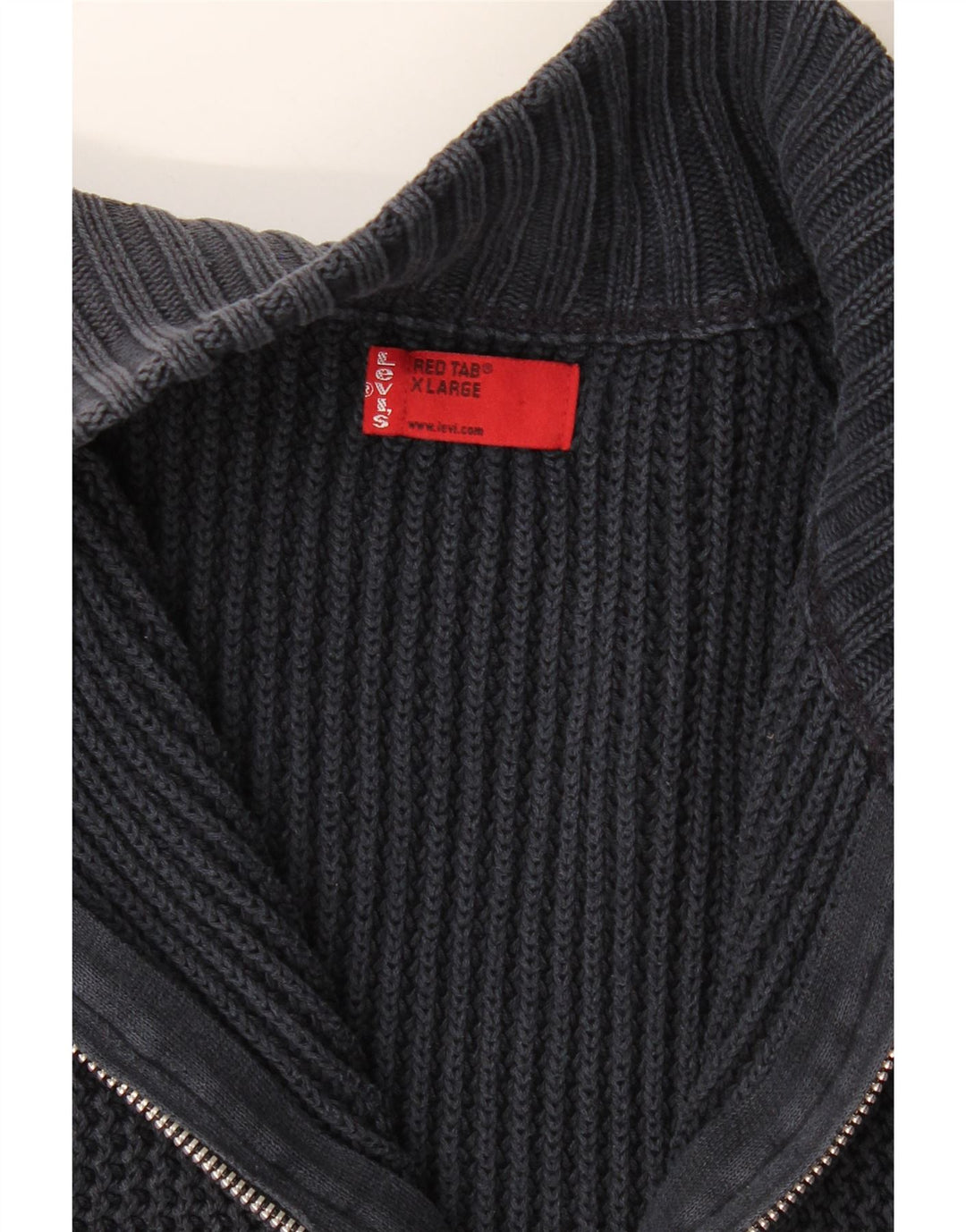 Suéter cardigã masculino Levi's XL azul marinho