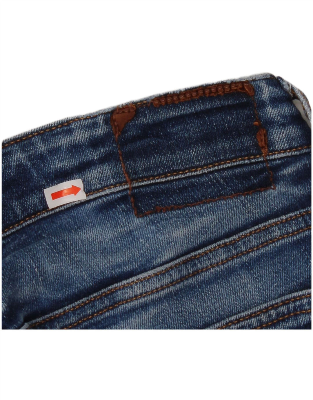 TOMMY HILFIGER Jeans reto masculino W32 L32 algodão azul