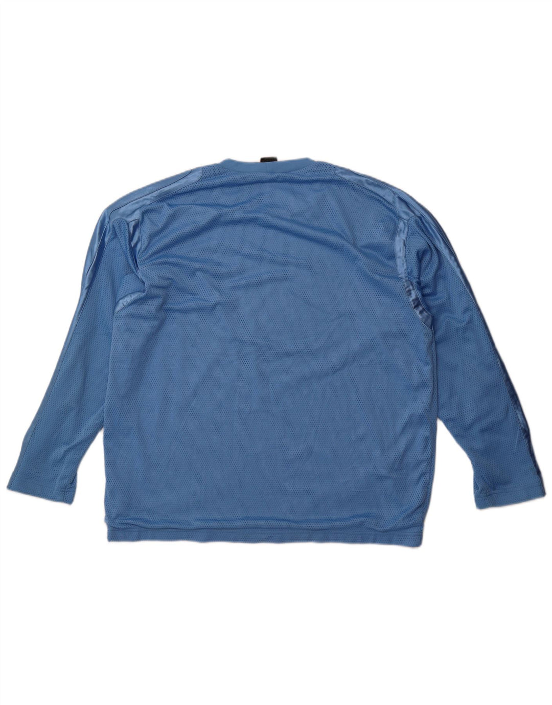 Top Nike Masculino Manga Longa UK 42/44 Grande Azul