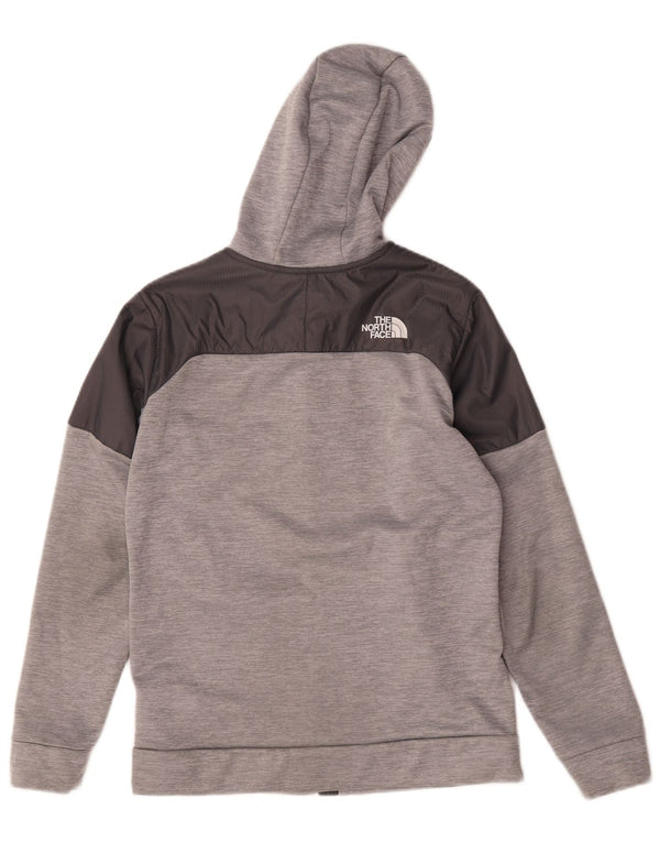Suéter com capuz The North Face Boys Zip 15-16 anos 2XL cinza bloco colorido