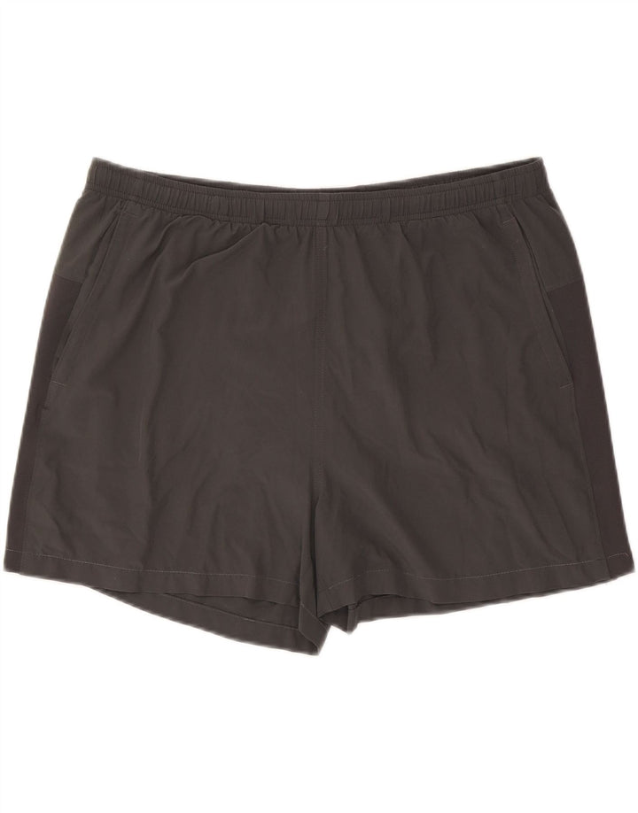 Shorts esportivos regulares masculinos The North Face XL cinza poliéster