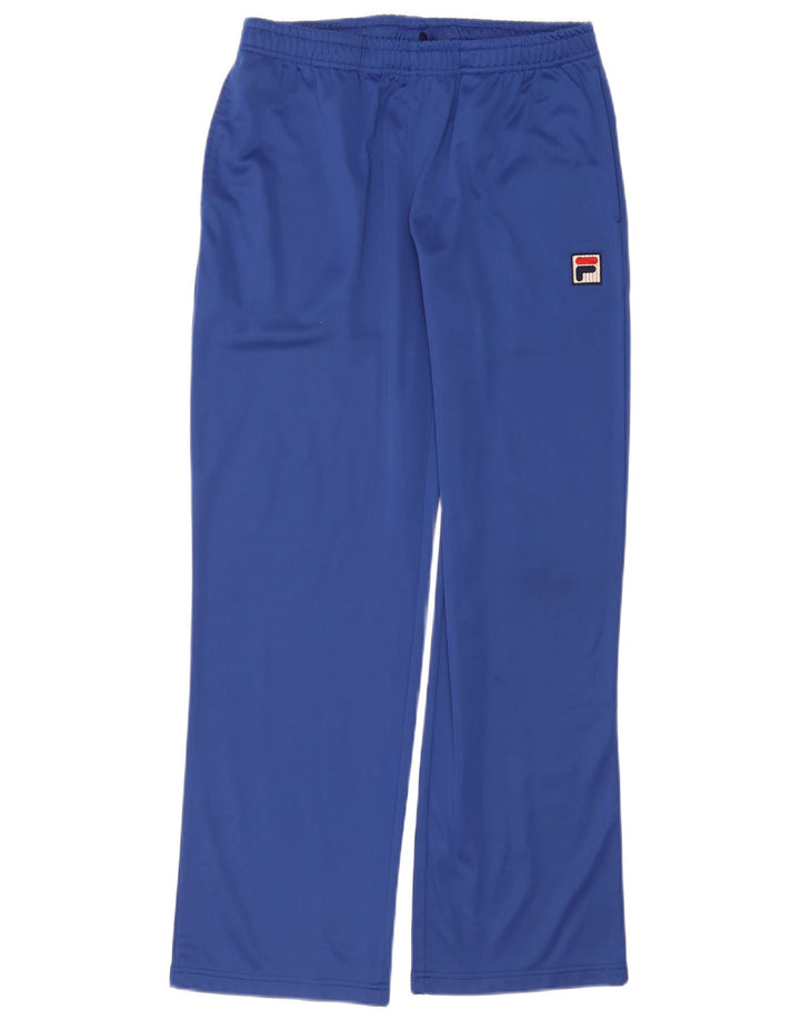 Calça de treino masculina Fila grande azul poliéster