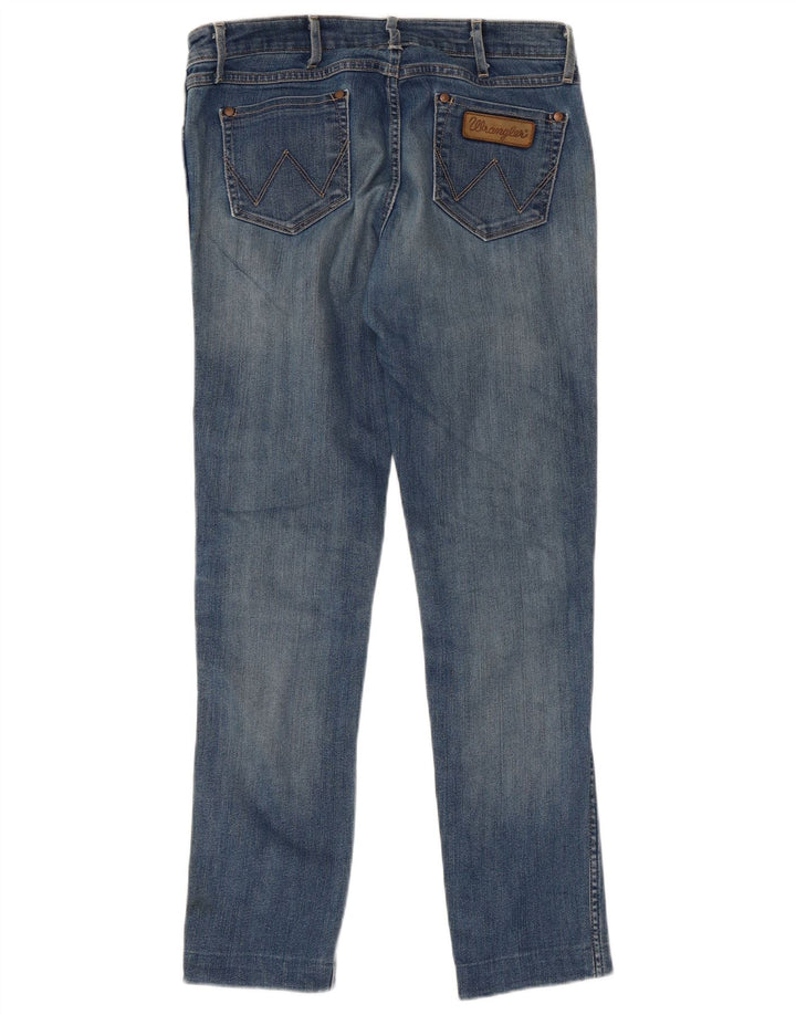 WRANGLER Womens Lia Slim Jeans W31 L28 Blue Cotton