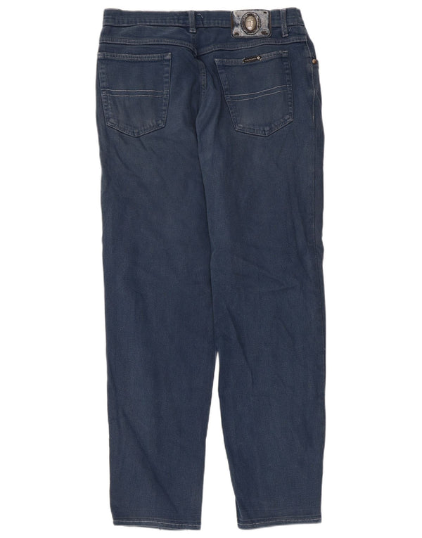 Trussardi Jeans Cônicos Femininos IT 46 Grande W32 L28 Azul