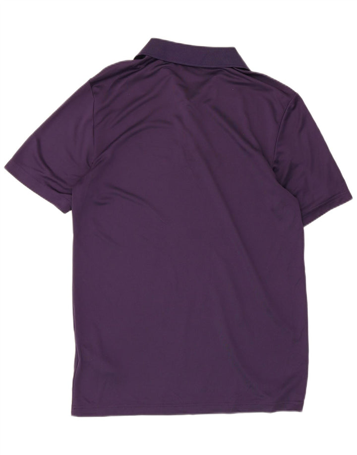 ADIDAS Mens Primegreen Polo Shirt Pequeno Roxo Poliéster