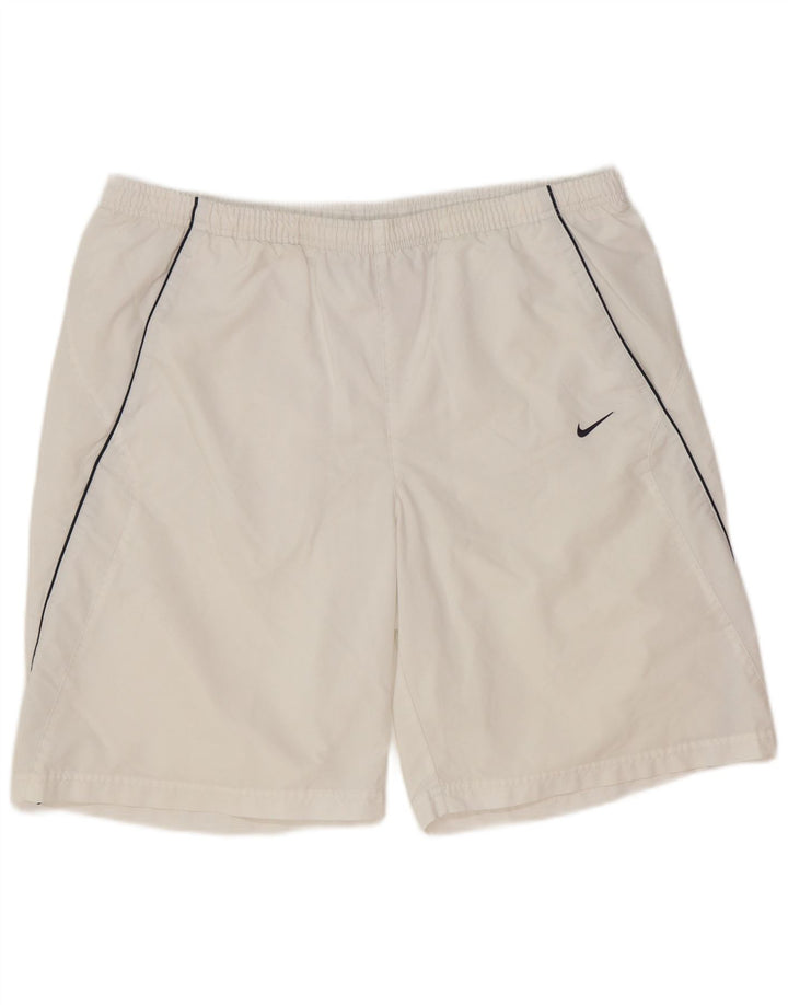 Shorts esportivos masculinos Nike XL branco poliéster