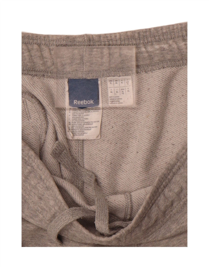 Calça de treino masculina REEBOK XL cinza algodão