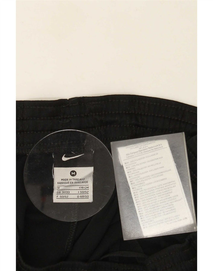 Nike Mens Sport Shorts Médio Preto Listrado Poliéster