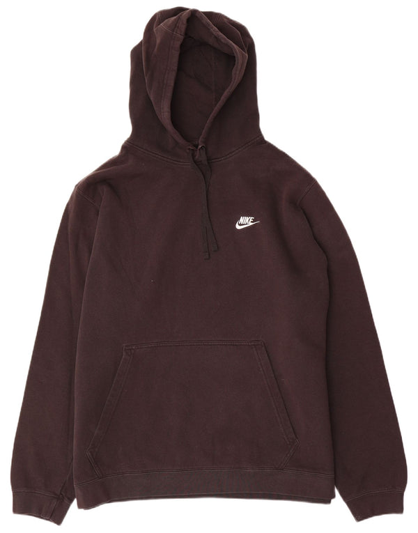 Nike Mens Hoodie Jumper 2XL Algodão Preto