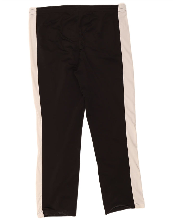 Calça de treino masculina Puma grande poliéster colorblock preto