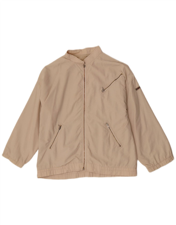 Jaqueta bomber masculina Cerruti 1881 UK 36 pequena bege