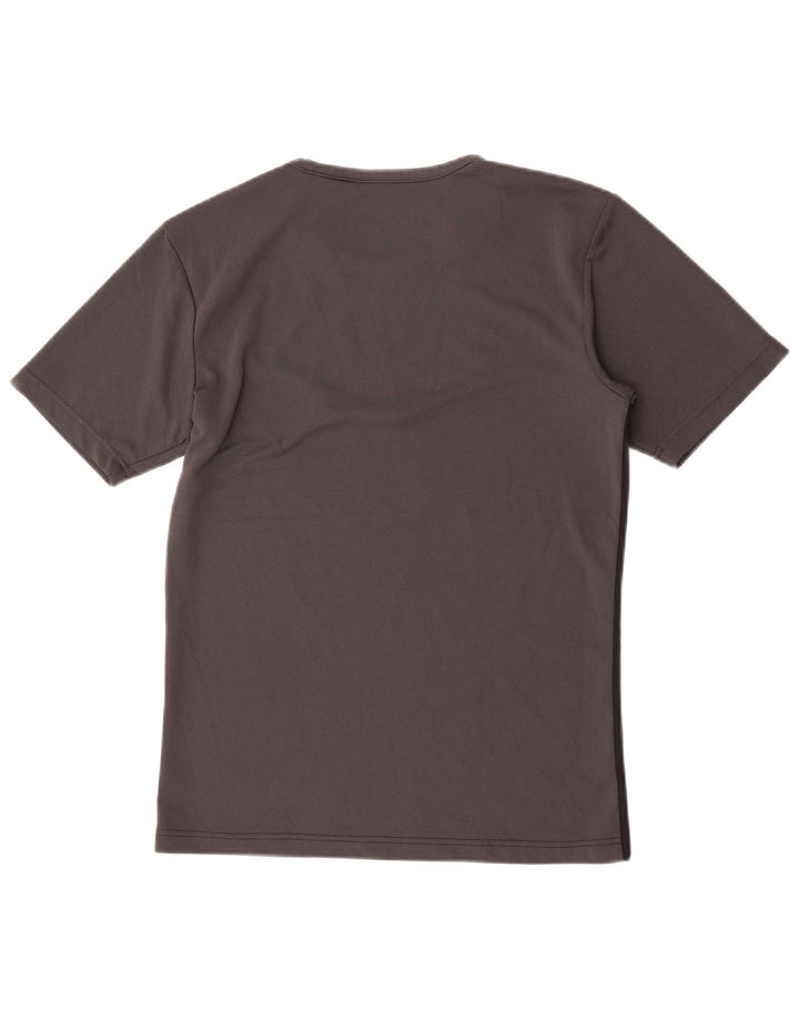 Camiseta masculina Puma Top cinza médio colorblock