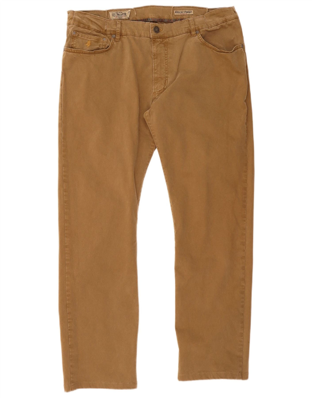 Calça Marlboro Classics masculina regular reta casual W40 L31 marrom