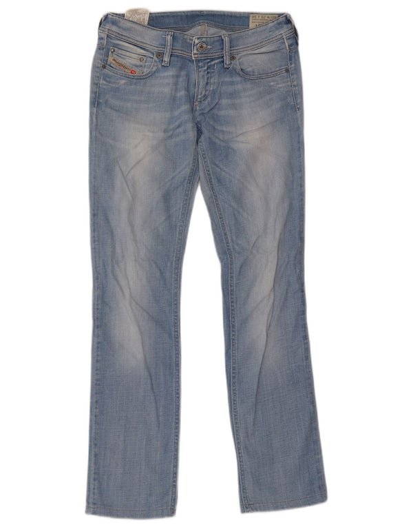 Jeans feminino Diesel Lowky Slim W25 L30 azul algodão