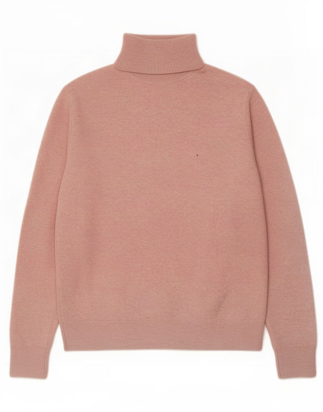Suéter feminino Marks & Spencer com gola redonda, Reino Unido 10, pequeno, rosa, poliéster