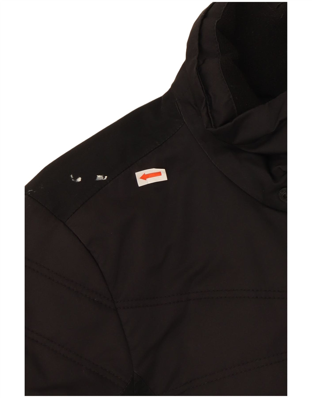 Jaqueta acolchoada feminina Schoffel UK 10 poliéster preto pequeno
