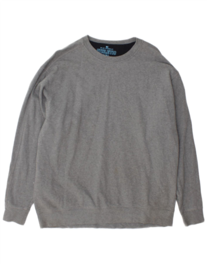 Suéter masculino Marks & Spencer XL cinza algodão