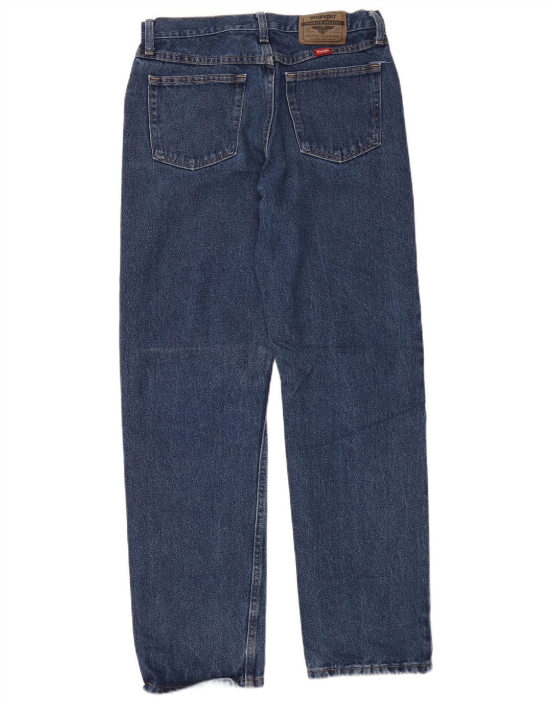 Wrangler Mens Straight Jeans W29 L32 Azul Algodão