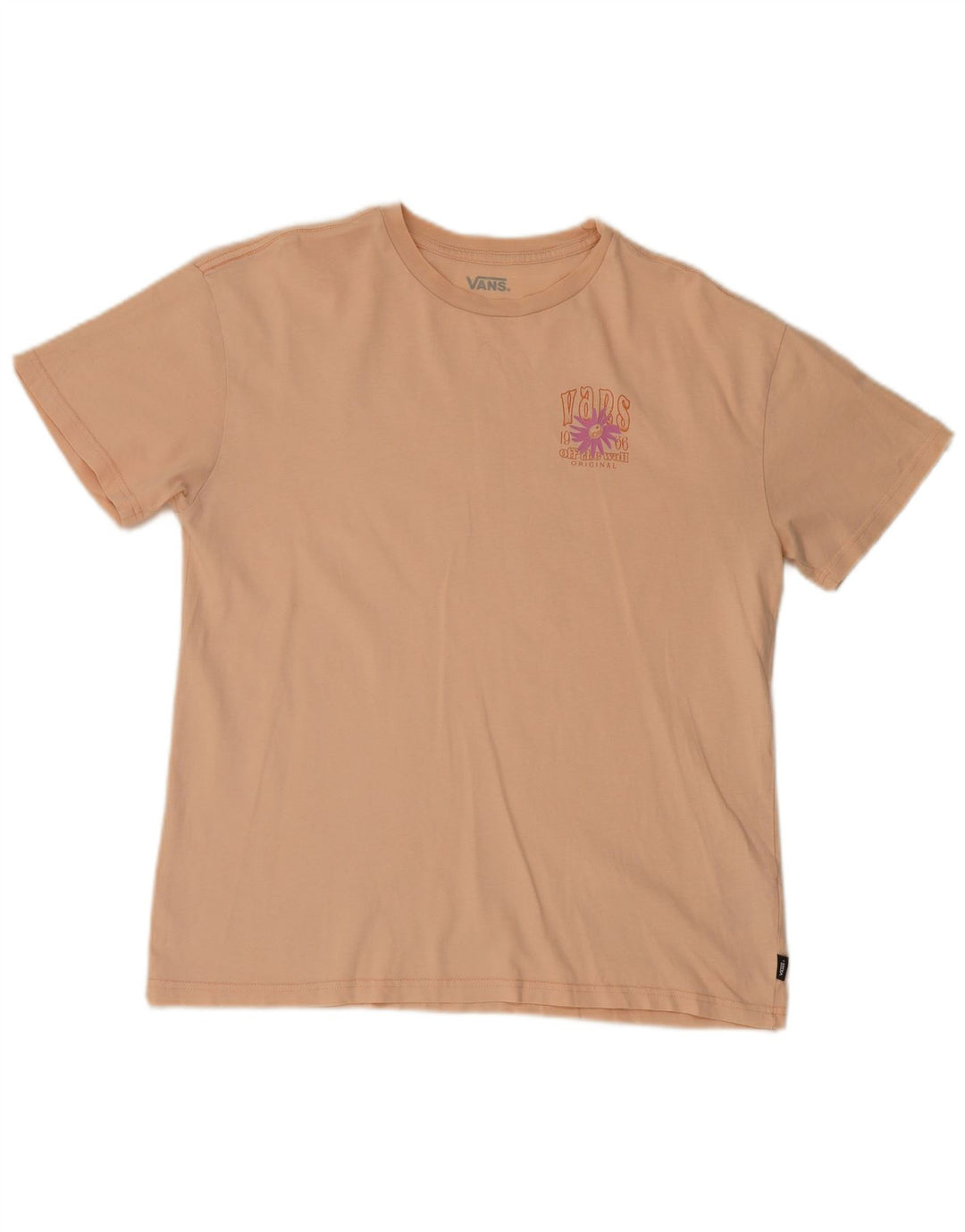 Camiseta Vans Masculina Graphic Top Médio Algodão Rosa