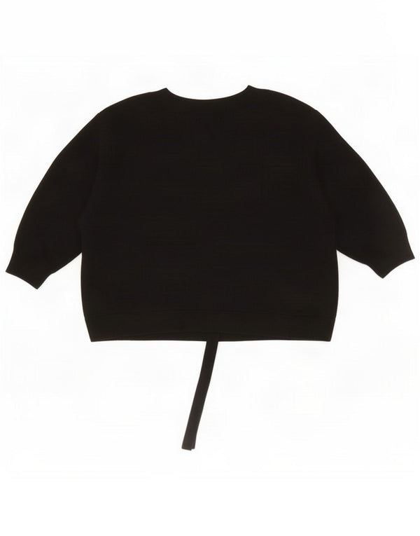 Suéter cardigã feminino Marks & Spencer Reino Unido 14 médio preto