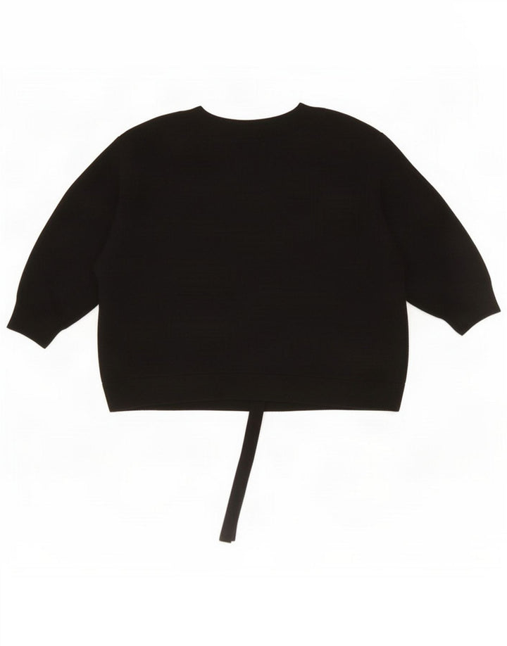 Suéter cardigã feminino Marks & Spencer Reino Unido 14 médio preto