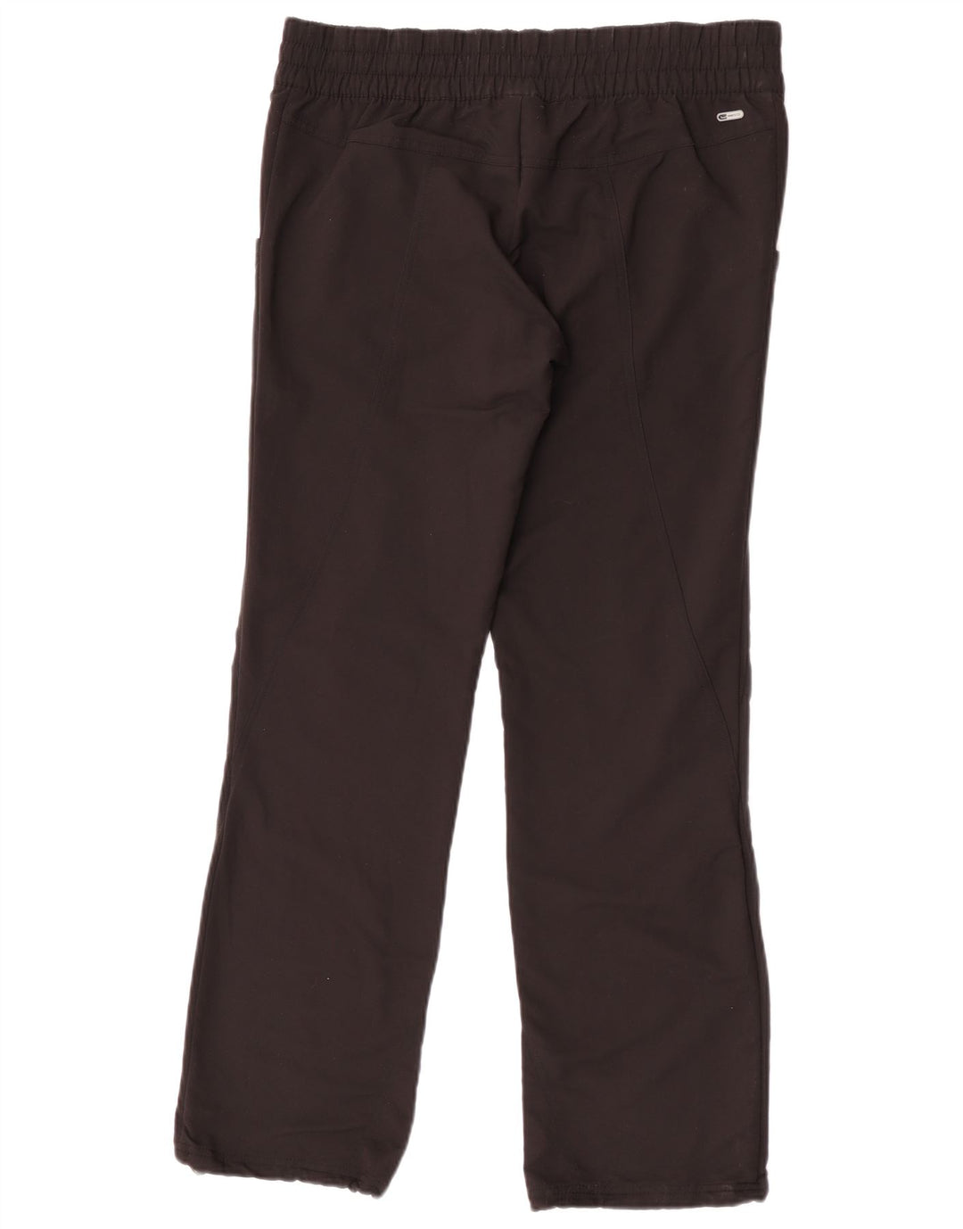 Calça de caminhada feminina Puma UK 12 médio W32 L32 poliéster preto