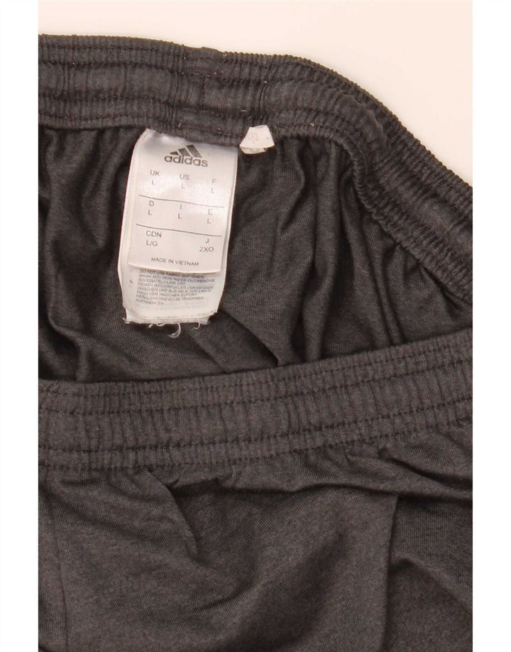 Adidas Masculino Climalite Sport Shorts Grande Cinza Poliéster