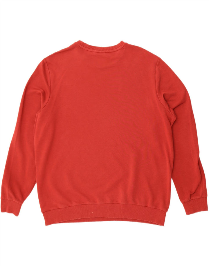 Puma Mens Moletom Jumper XL Marrom Algodão