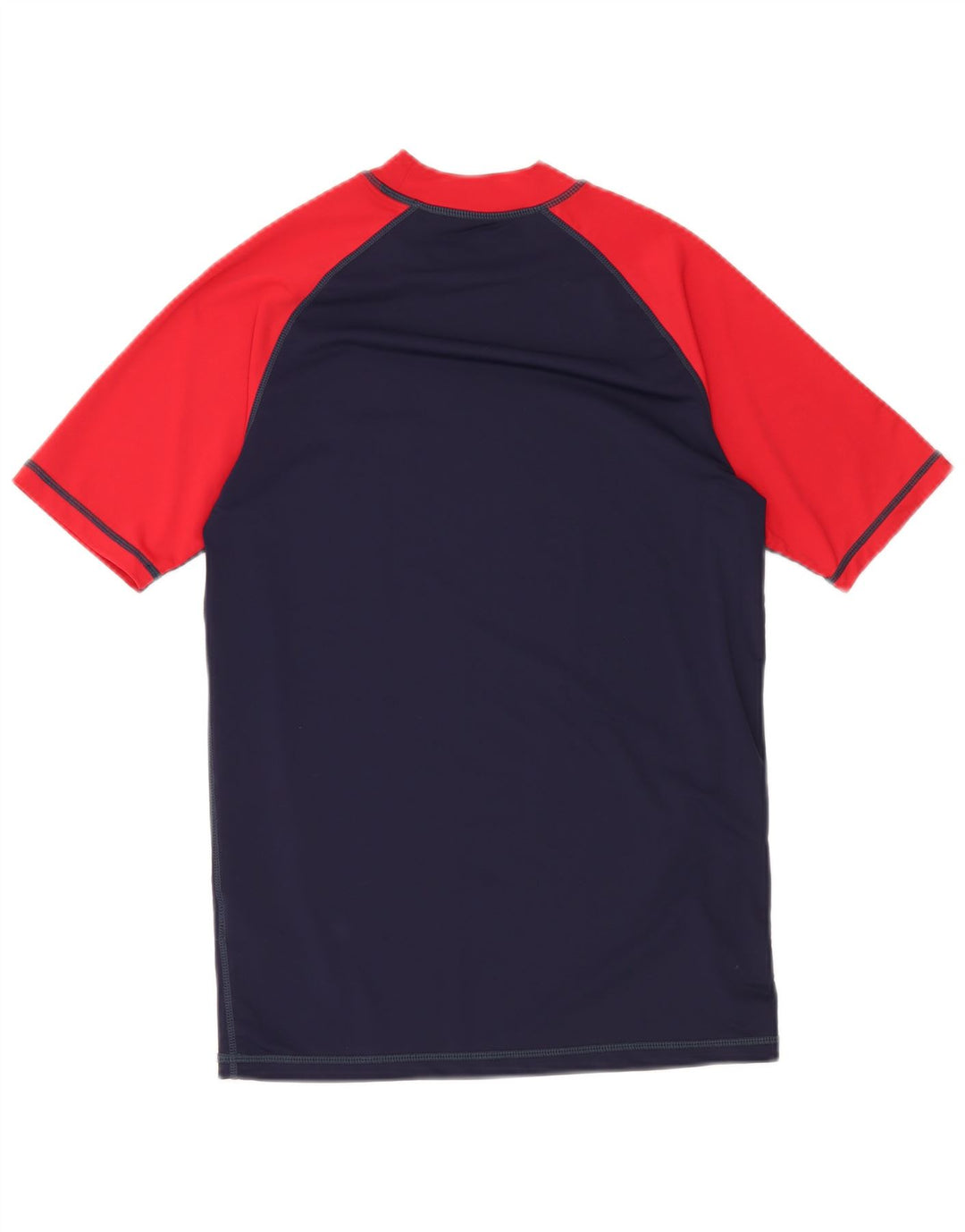 Camiseta masculina Mountain Warehouse top pequeno azul marinho colorblock nylon