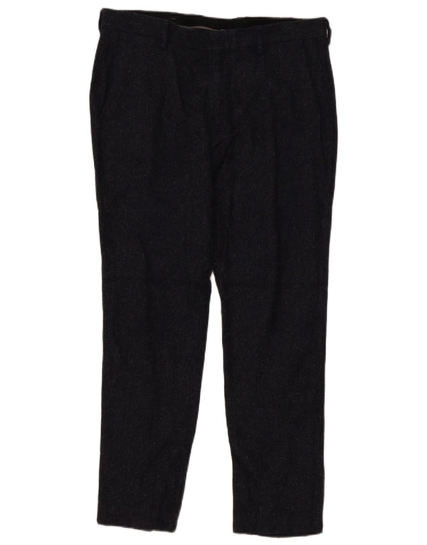 J. Crew Calça masculina Ludlow Slim Chino W33 L30 Lã azul marinho