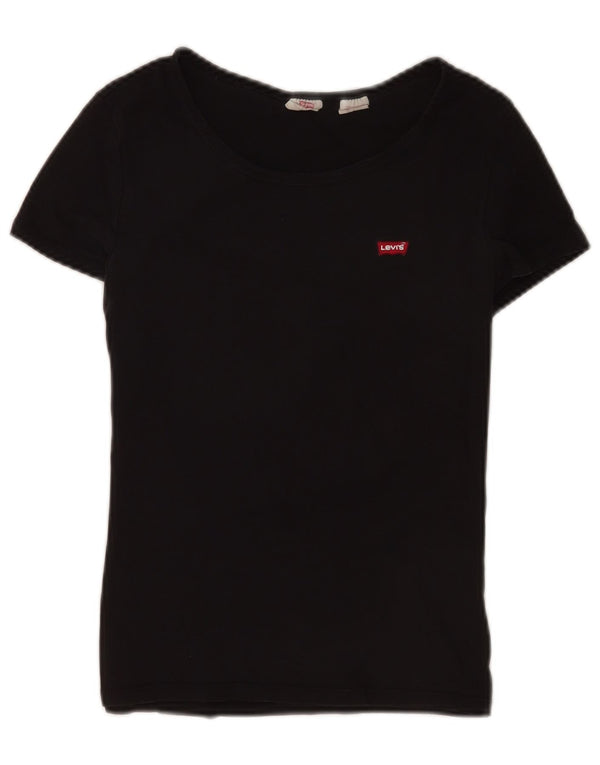 Camiseta feminina Levi's UK 12 média preta