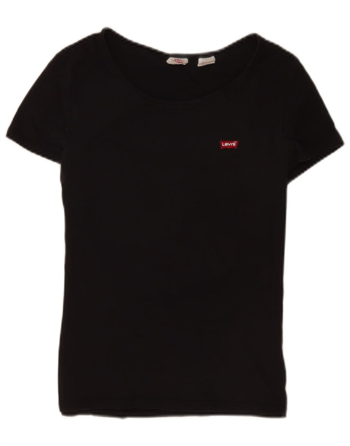 Camiseta feminina Levi's UK 12 média preta
