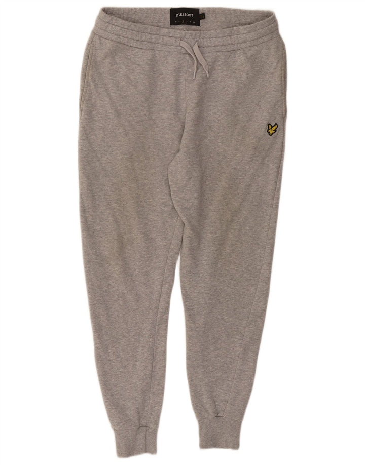 Calça de treino masculina LYLE & SCOTT cinza médio