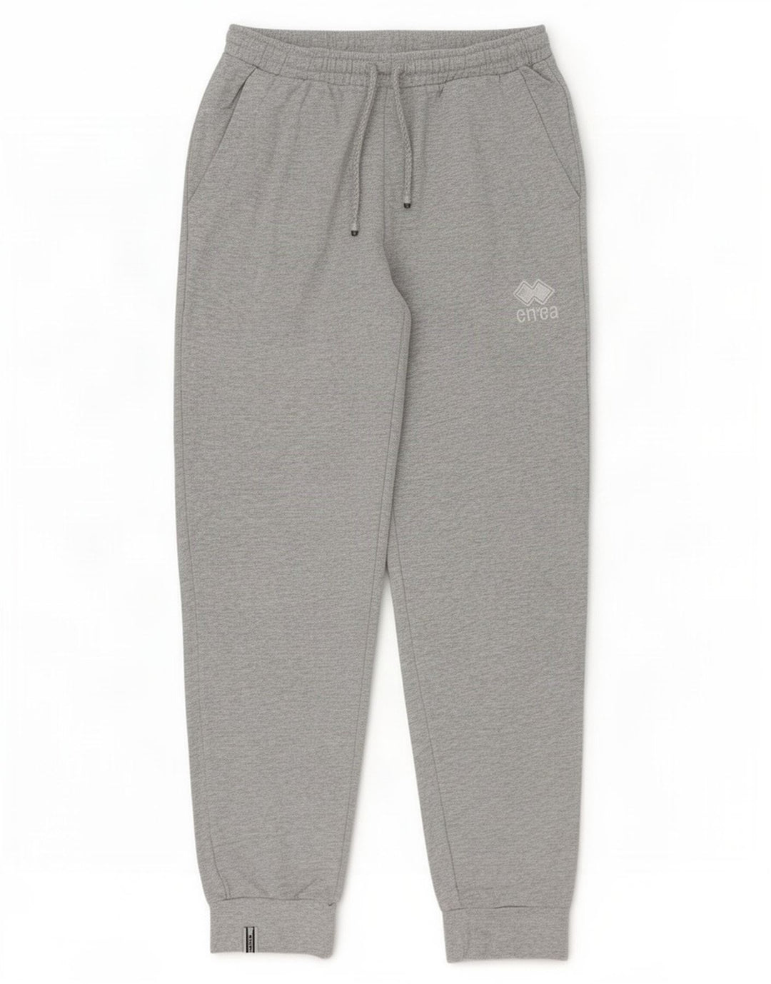 Calça de treino masculina Errea Joggers poliéster cinza médio
